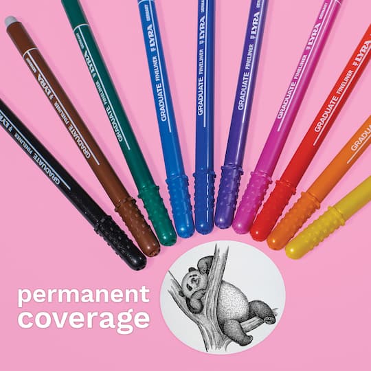 Lyra Graduate Fineliner Marker Set Tin
